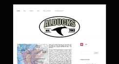 Desktop Screenshot of alducks.com